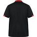 Kurzarm-Poloshirt Samurai in Farbkombination, XXL, schwarz/rot