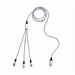 Ladekabel CHARGE DISTANCE,silber