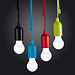 LED-Lampe Lightbulb, Blau