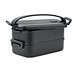 Lunchbox recyceltes  PP IDOLUNCH, Schwarz
