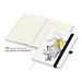 Geiger-Notes Match-Book Creme Bestseller Notizbuch Natura A5, inkl. Druck, schwarz