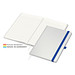 Geiger-Notes Match-Book green+blue Notizbuch A4 Natura Recycling, inkl. Druck, mittelblau