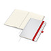 Geiger-Notes Notizbuch Match-Book White A4 Bestseller, inkl. Digitaldruck auf Einband, matt, rot