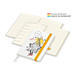 Geiger-Notes Match-Hybrid Creme Bestseller Notizbuch, Natura, inkl. Druck, gelb