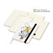 Geiger-Notes Match-Hybrid Creme Bestseller Notizbuch, Natura, inkl. Druck, schwarz