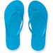 MAUPITI S / M. Bequeme Flip-Flops mit PE-Sohle und PVC-Riemen, Hellblau