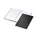 Geiger-Notes Notizbuch Memo-Book A4 Bestseller, inkl. Siebdruck, matt-schwarz