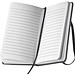 Mini-Notizbuch, Schwarz