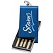 Mini Rotate USB-Stick, blau, 16GB