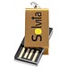 Mini Rotate USB-Stick, gold, 1GB