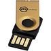 Mini USB-Stick, gold, 8GB