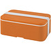 MIYO Lunchbox, orange, weiß
