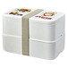 MIYO Renew Doppel-Lunchbox, elfenbeinweiß