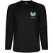 Montecarlo Langarm Sport-Shirt für Männer, schwarz, XL