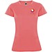 Montecarlo Sport T-Shirt für Damen, Fluor Coral, M