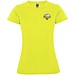 Montecarlo Sport T-Shirt für Damen, Fluor Yellow, S