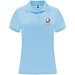 Monzha Sport Poloshirt für Damen, himmelblau, XL