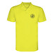Monzha Sport Poloshirt für Herren, Fluor Yellow, L