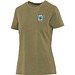 Nanaimo Kurzärmeliges T-Shirt für Damen im Washed Look, 160 g/m2, waldgrün, XL