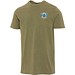 Nanaimo Kurzärmeliges T-Shirt für Herren im Washed Look, 160 g/m2, waldgrün, 3XL