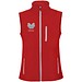 Nevada Softshellbodywarmer Unisex, rot, 2XL