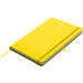 Notizbuch Happy, DIN A5, blanko, gelb