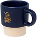 Olympia 130 ml stapelbarer Expresso Becher mit Tonboden, navy