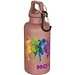 Oregon 400 ml einfarbige RS-zertifizierte Trinkflasche aus recyceltem Kunststoff mit Karabinerhaken, altrosa