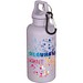 Oregon 400 ml einfarbige RS-zertifizierte Trinkflasche aus recyceltem Kunststoff mit Karabinerhaken, fliederfarben