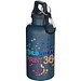 Oregon 400 ml einfarbige RS-zertifizierte Trinkflasche aus recyceltem Kunststoff mit Karabinerhaken, hale blau