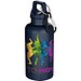 Oregon 400 ml einfarbige RS-zertifizierte Trinkflasche aus recyceltem Kunststoff mit Karabinerhaken, marineblau