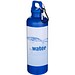 Oregon 750 ml einfarbige RS-zertifizierte Wasserflasche aus recyceltem Kunststoff mit Karabinerhaken, royalblau