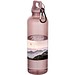 Oregon 750 ml RCS-zertifizierte Trinkflasche aus recyceltem Kunststoff mit Karabinerhaken, altrosa