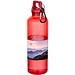 Oregon 750 ml RCS-zertifizierte Trinkflasche aus recyceltem Kunststoff mit Karabinerhaken, rot