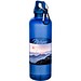 Oregon 750 ml RCS-zertifizierte Trinkflasche aus recyceltem Kunststoff mit Karabinerhaken, royalblau