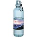 Oregon 750 ml RCS-zertifizierte Trinkflasche aus recyceltem Kunststoff mit Karabinerhaken, türkis