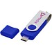 OTG Rotate USB Typ-C Stick, blau, 16GB