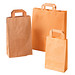 Papier-Tragetasche, 22 x 36 x 11 cm, medium, natur Papier-Tragetasche, 22 x 36 x 11 cm, medium, natur