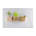 Pflanz-Holz Magnet mit Samen, Gartenkresse, 1-seit. Druck