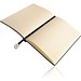 Pierre Cardin® REPORTER Notizbuch A5, orange/schwarz