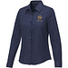 Pollux Damenbluse mit langen Ärmeln, navy, XS