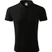 Polohemd Herren Pique Polo, 2XL, schwarz