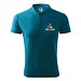 MALFINI Polohemd Herren Pique Polo, S, dunkeltürkis