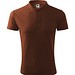 MALFINI Polohemd Herren Pique Polo, L, schokolade