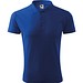 Polohemd Herren Pique Polo, S, königsblau