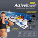 POLYCLEAN ActiveTowel® Sports 130 x 70 cm inkl. Druck, weiß