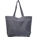Polyester Kordshopper LIDIA, silbergrau