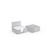 Geiger-Notes Haftnotiz Pop-Up-Box White 72 x 72, 250 Blatt, inkl. Druck auf Box