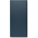 Powerbank aus recyceltem Aluminium 10.000 mAh, marineblau