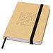 Reed A6 Hardcover Notizbuch, blanko, aus recyceltem Material, schwarz